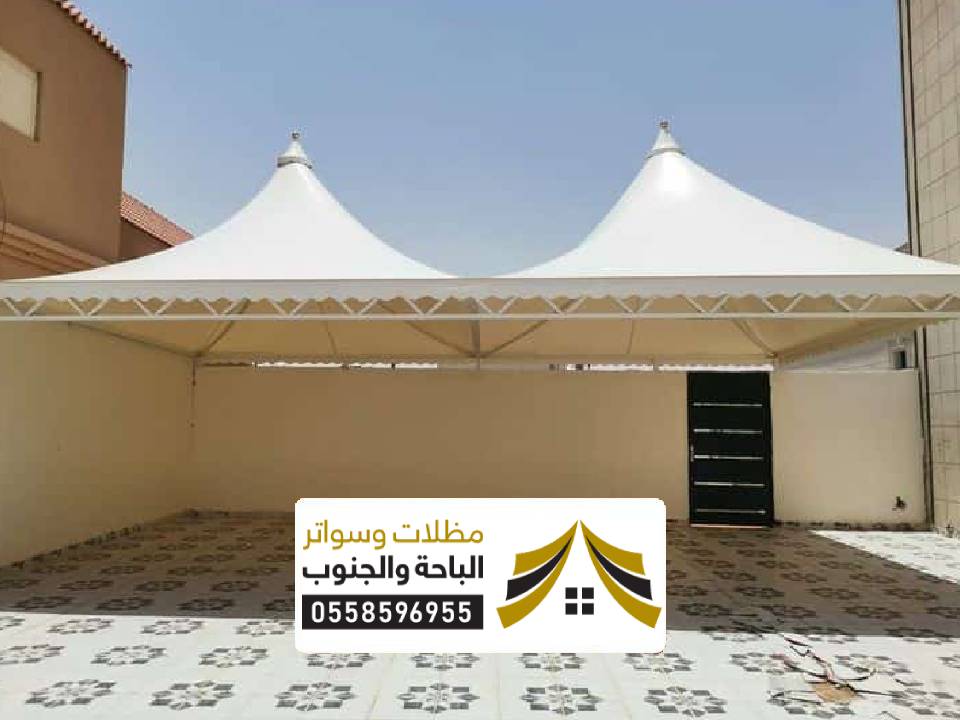 تصاميم مظلات سيارات سكاكا