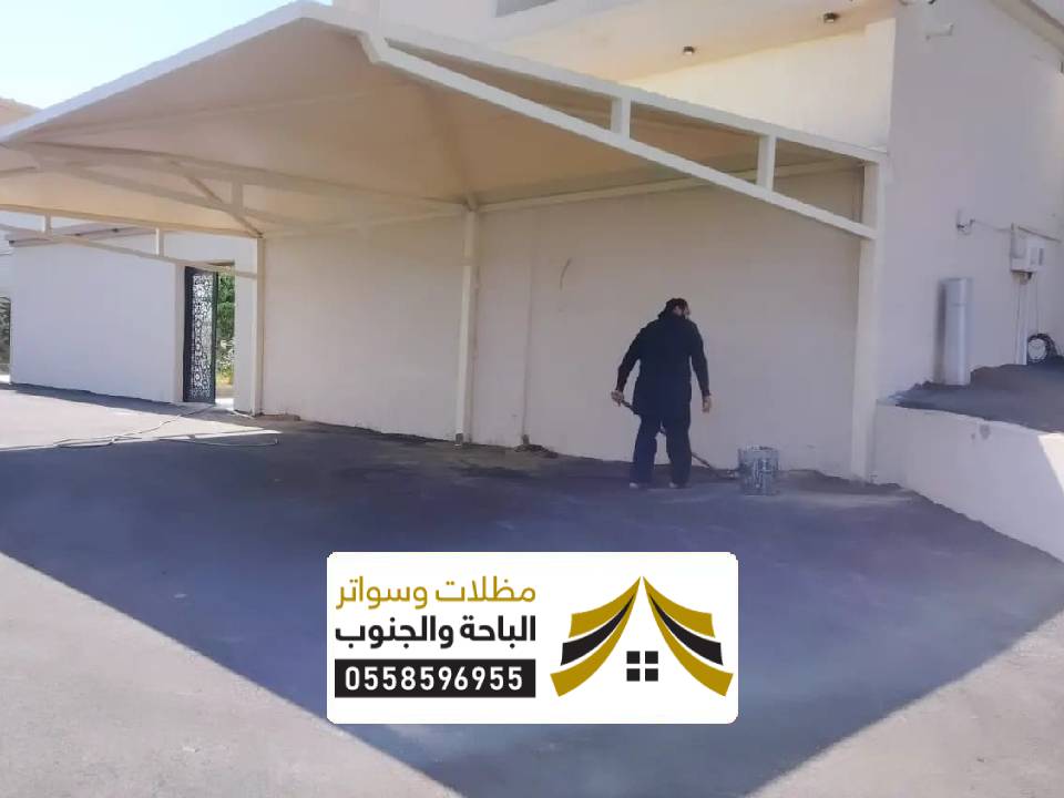 تصميم مظلات حديد خميس مشيط